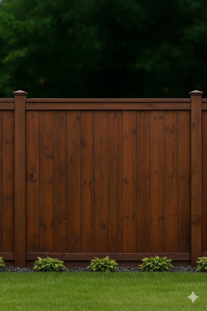 Wooden fence background